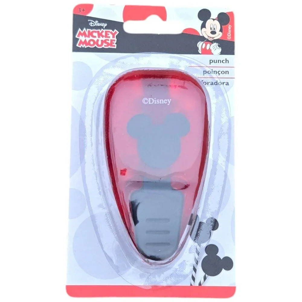 Disney EK Success Mickey Mouse Paper Punch - 1" x 1" Scrapbooking Punch - Picture 2 of 9